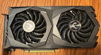 MSI NVIDIA GeForce GTX 1660  6GB GDDR6 Graphics Card - G1660TGX6 - Image 1 of 4