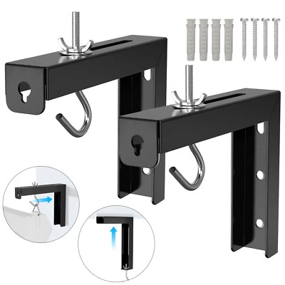 Soporte de pantalla ajustable para proyector soporte en L para colgar en la pared Foto 1 de 4