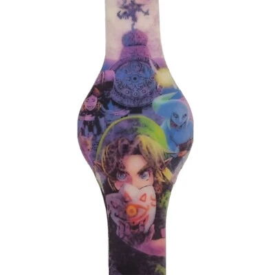 Legend of Zelda Link Accutime Digital Watch Nintendo Graphic Image touch - Image 1 of 4