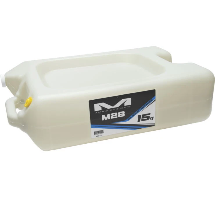 Matrix M28 Oil Drain Container 15qt White M28-115 Foto 1 de 1