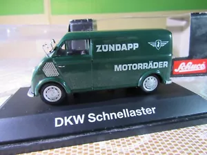 831Z Schuco 02399 China DKW 3=6 Publicidad Premiumclassixxs App Moto Verde 1: - Imagen 1 de 17