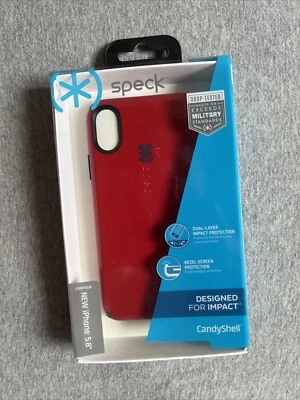 Speck Products CandyShell Cell Phone Case for iPhone XS/iPhone X - Dark Poppy - Image 1 of 2