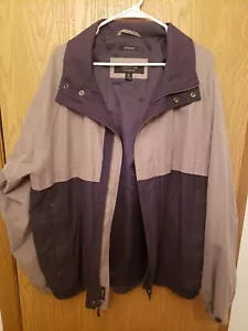Claiborne Outerwear Microfiber Men's Full Zipper Jacket Size XL Windbreaker - Picture 1 of 11