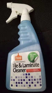 FLOOD TILE & LAMINATE CLEANER KITCHEN TILES CUPBOARD BATHROOM RENOVATE PAINT DIY - Picture 1 of 3