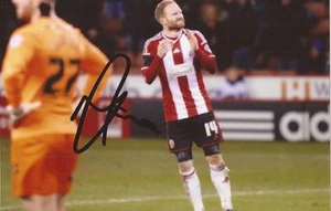 FOTO DE ACCIÓN 6x4 firmada por Sheffield United: hecho mate + certificado de autenticidad - Imagen 1 de 1