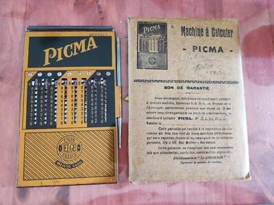 Ancienne calculatrice / machine à calculer / PICMA 🍒 - Photo 1/4