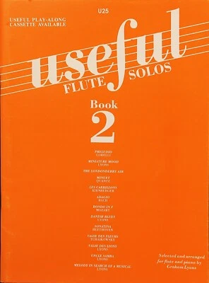 Useful Flute Solos Book 2.with Piano Graham Lyons - Image 1 of 2