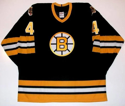 BOBBY ORR BOSTON BRUINS CCM MASKA JERSEY Cover