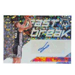 2019-20 Panini Mosaic LUKA SAMANIC Rookie Fast Break Silver Autograph #FB-LSM - Picture 1 of 2