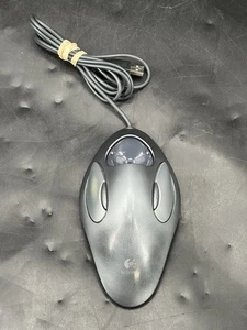 Logitech T-BC21 Wired Optical Trackman Marble Mouse - Picture 1 of 7