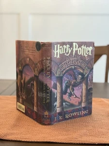 Harry Potter Sorcerer's Stone 1st USA Ed 3 Print  Hardcover - 1st edition - Picture 1 of 9