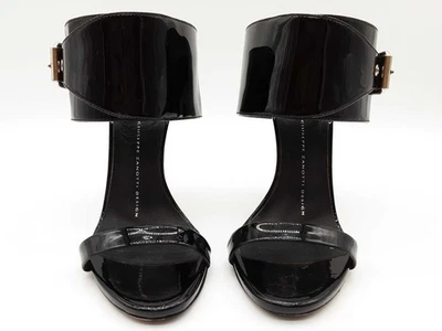 Туфли на каблуках Giuseppe Zanotti с пряжкой черная лакированная кожа размер ЕС 36 Do0725lorde - Изображение 1 из 4