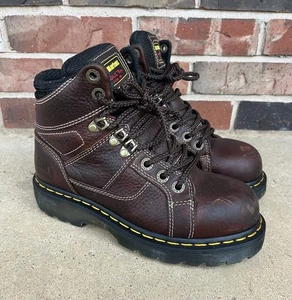 Dr. Martens AW140 Industrial Stahlkappe Sicherheit Braun Arbeitsstiefel Herren Größe 6 - Bild 1 von 10