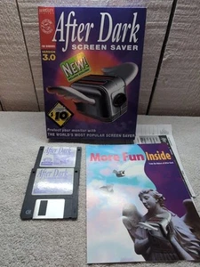 After Dark 3.0 Windows Big Box 1994 Berkeley 3.5" Floppy Screen Saver - Picture 1 of 8