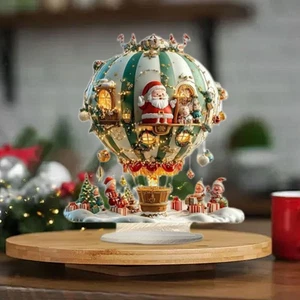 2D Christmas Sign Decoration Gift Tabletop Figure Ornament for Home Tabletop - Picture 1 of 7