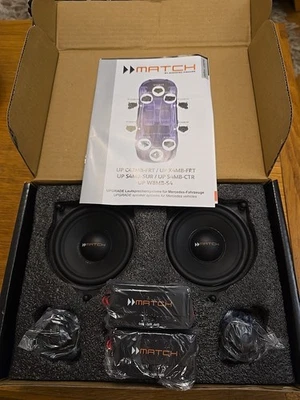 Match UP C42 MB-FRT 2-Way Component Speaker System 60W Mercedes Fit - Image 1 of 4