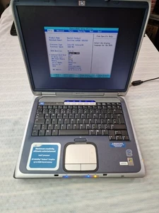HP Pavilion Ze5600 Vtg Laptop Intel Celeron 2600MHz 15" Power On Tested Only - Picture 1 of 18