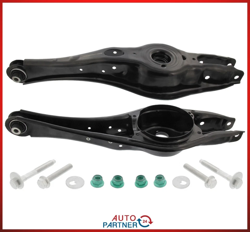 2 MANILLAR TRASERO VW Golf 7 Skoda Octavia 3 también familiar + TORNILLOS - Imagen 1 de 1