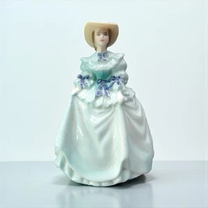 Coalport Figur Minuettes "Natalie" 1995 Martin Evans Bone China 9,5 cm - sehr guter Zustand - Bild 1 von 8