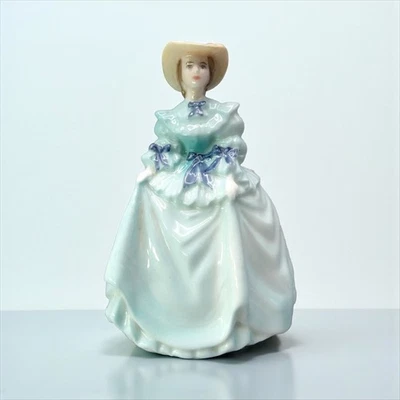 Coalport Figurine Minuettes “Natalie” 1995 Martin Evans Bone China 9.5cm - VGC - Image 1 of 4