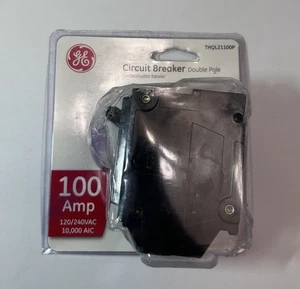 GE THQL21100P Q-LINE 100A AMP DISYUNTOR DOBLE POLO NUEVO SELLADO - Imagen 1 de 3