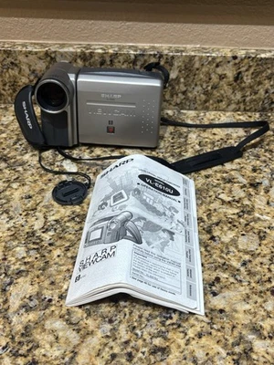 Used Sharp VL-E610U 8mm Analog Camcorder No Battery TESTED Works Fine - Image 1 of 4