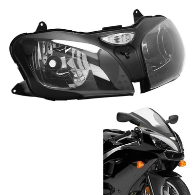 Front Headlight Assembly Fit For Kawasaki Ninja ZX9R 2000-2003 ZX-6R 2000-2002 - Image 1 of 4