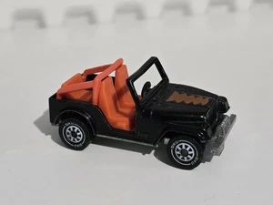 SIKU JEEP CJ 5 Diecast Black & Orange - Picture 1 of 8