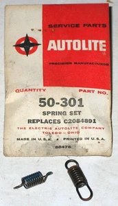 1960-1962 Dodge Plymouth NOS distributor weight springs 2084891 50-301 - Picture 1 of 1