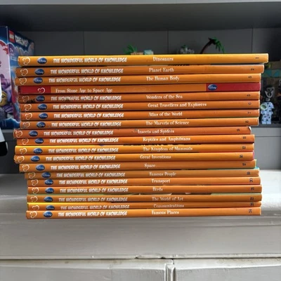 Disney the Wonderful World of Knowledge Hardback Books - 19/24  - Image 1 of 3