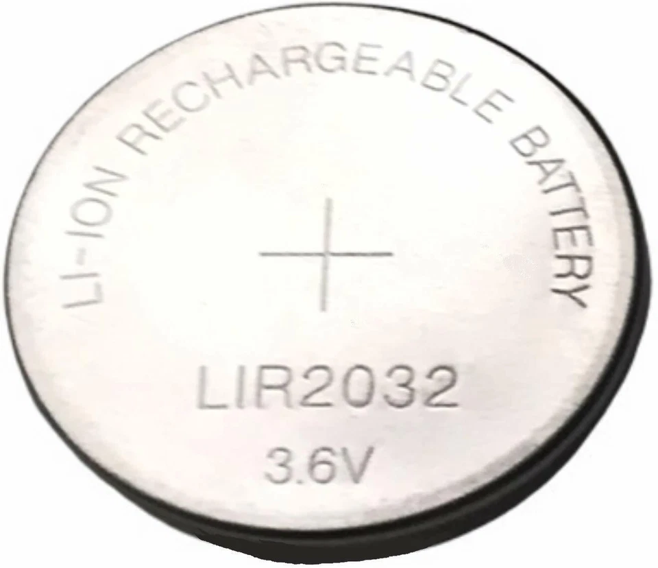 EUNICELL  LI-ION RECHARGEABLE CR2032   3.6V    1  2  5   BATTERIES - image 1 of 1