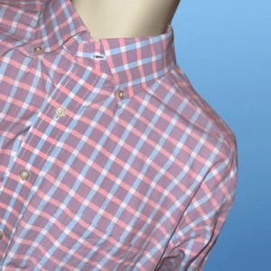 Camisa Vineyard Vines Calce Clásico Murry Azul Rosa Cuadros Abotonada Talla XL #83 - Imagen 1 de 4