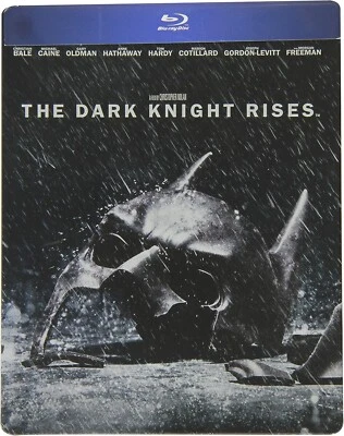 The Dark Knight Rises (Steelbook) [Blu-ray] [2012] - New & Sealed - Image 1 of 2
