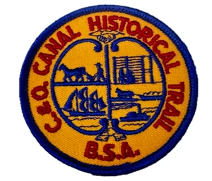 C&O Canal Historical Trail Boy Scout of America distintivo vintage BSA patch - Foto 1 di 6