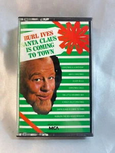 Burl Ives Santa Claus Is Coming To Town Cassette 1987 MCA Records - Picture 1 of 3