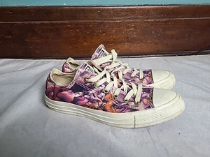 Converse Chuck Taylor All Star Colorful Floral Shoes Sneakers Women’s Size 9 - Picture 1 of 12