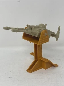 CANNONE LASER VINTAGE ORIGINALE MOTU HE-MAN MATTEL CASTELLO TESCHIO GRIGIO E SUPPORTO - Foto 1 di 5