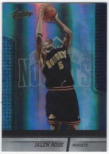 2009-10 Absolute Memorabilia Jalen Rose #101 Denver Nuggets 343/499 - Imagen 1 de 2