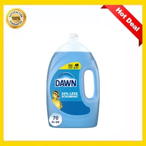 Dawn Ultra Dish Soap Dishwashing Liquid, Original Scent, 70 fl oz, Concentrate - Picture 1 of 12