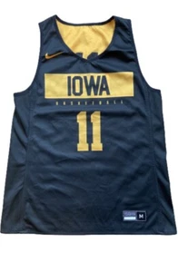 Sehr guter Zustand Nike Iowa Hawkeyes Team ausgestellt wendbares Herren Basketball Training Trikot - Bild 1 von 5
