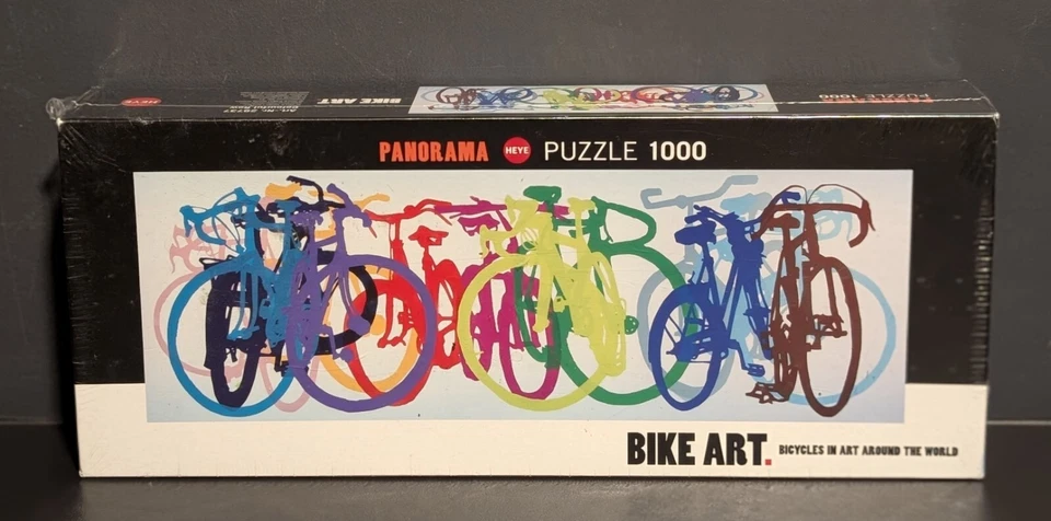 Colorful Row 1000 PC Jigsaw Puzzle by Heye