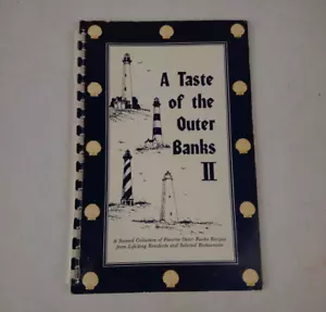 VTG 1991 A Taste Of The Outer Banks II Cookbook Outer Banks NC OBX - Picture 1 of 9