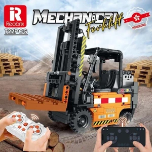 Forklift Motorized Building Blocks Bluetooth RC Control 772PC NEW IN BOX - Picture 1 of 12