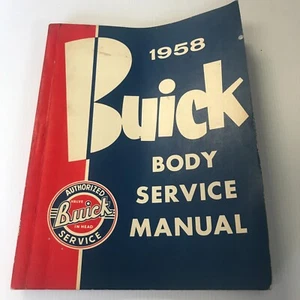Vintage 1958 Buick Body Service Manual - Bild 1 von 5
