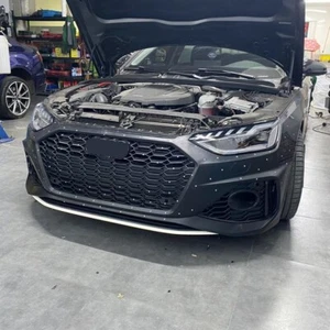 Kit parachoques delantero estilo RS4 recambio con parrilla se adapta a Audi A4/S4 2020-2025 B9.5 - Imagen 1 de 10