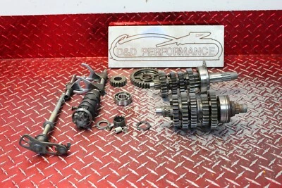 2012 YAMAHA FZ6 FZ6R TRANSMISSION TRANNY COMPLETE GEAR SET 2009 - 2017 FZ46 - Image 1 of 4
