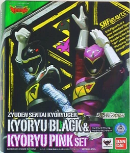 BANDAI SPIRITS S.H.Figuarts Kyoryu Black・Pink Power Rangers Dino Charge - Bild 1 von 7
