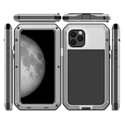 Funda 360 Metal Antigolpes Aluminio Cubierta Para iPhone 14 Pro Max 12 15 13 mini 7 8 Foto 1 de 4