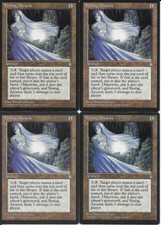 MTG: VEXING ARCANIX Ice Age RARE; played, Excellent condition x4
