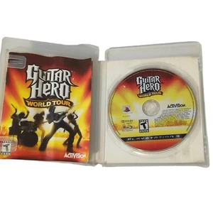 Guitar Hero World Tour Sony PlayStation 3 PS3 - Complete + Manual CIB - Picture 1 of 8
